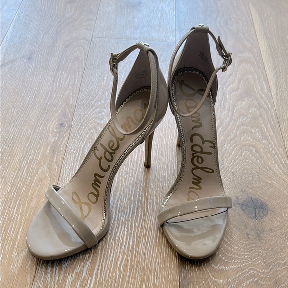 Sam Edelman Patti Ankle Strap Sandal Heels - Picture 2 of 10